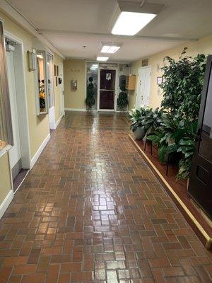 Covid-19 Sanitizing services for churches. Deep cleaning. Finished with a gentle floor polish.