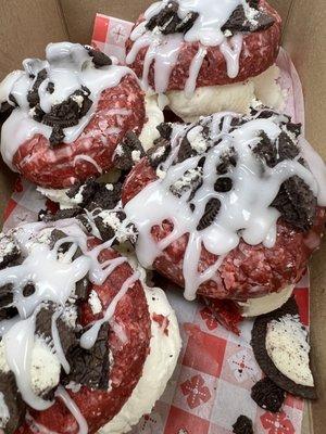 Donut Ice Cream Sandwich