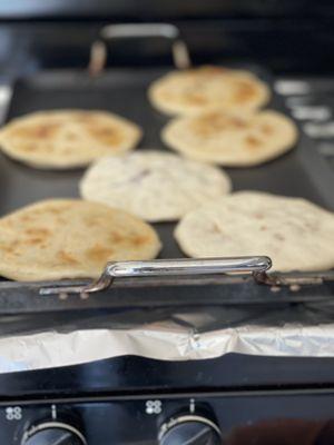 The freshest pupusas