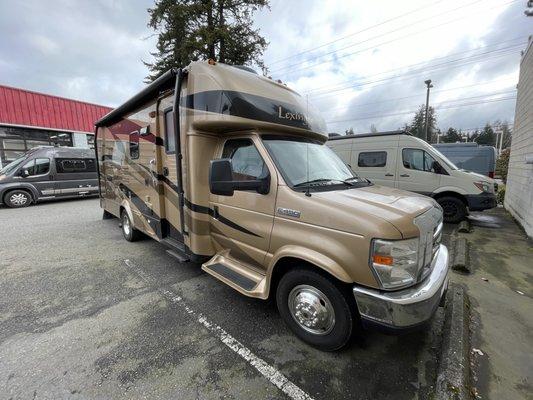 Class C RV repair estimate