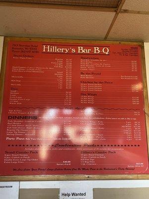 Hillery's Kenosha Bar-B-Q