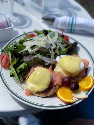 Salmon Eggs Benedict