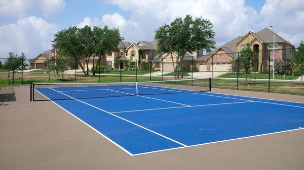 Commercial 60 ' x 120' Tennis Court