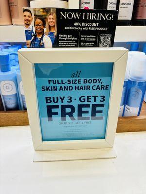 You can always snag a good deal @ Bath & Body Works