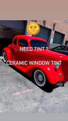 Ceramic window tint