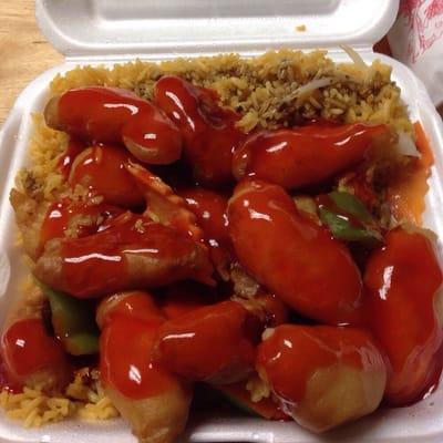 My Sweet & Sour Chicken Lunch Special  was delicious!