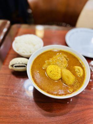 Malaysian Curry Chicken w/ rice