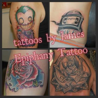 tattoos by James