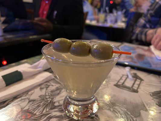 Super filthy martini !!!!