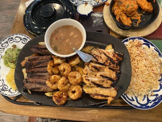 IGNITED FAJITAS SUPREMAS, MEXICAN BUFFALO WINGS