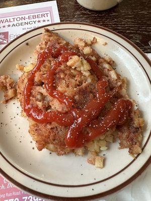 Corned Beef Hash. Added some ketchup b4 the pic!