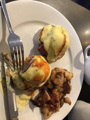 Pork Belly Eggs Benedict