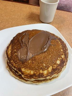 Nutella pancakes