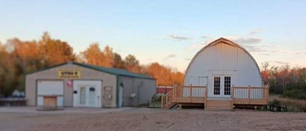 Wisconsin Veteran Farm & Winery. 
GITMO II-DETENTION CENTER Beer Garden. 
THE PENTAGON Bourbon Barn.