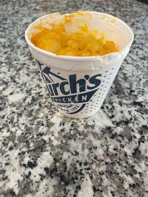 Churches Mac and cheese