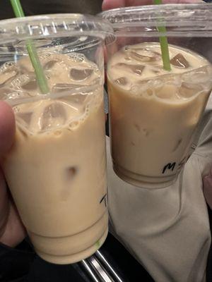 Iced tea lattes