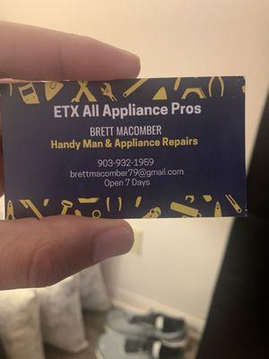 JOB ETX Appliance Pros