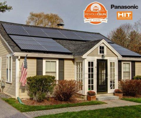 After countless solar installations like this one, we have become a top solar contractor! - Revolusun,  Burlington, Massachusetts