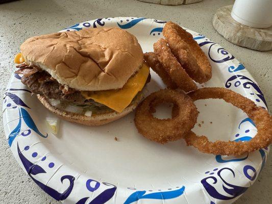 Bacon Cheeseburger Onion Rings