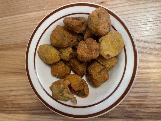 Fried okra