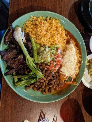 Carne Asada plate, super excellent....