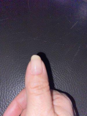 Crooked ass nail !!!