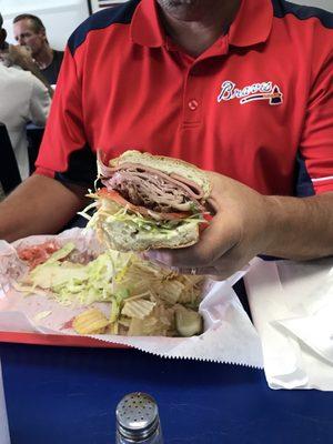 Is it to Roanoke had to try Mike's sandwiches. Peters creek road.