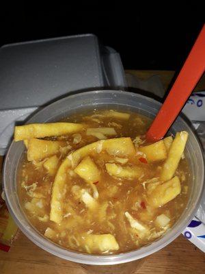 The best Hot and Sour soup! I could eat it every day!