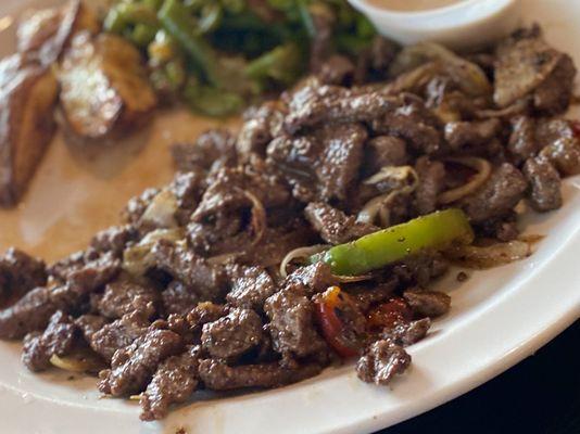 Beef Shawarma Plate (no rice cuz of my keto restrictions)