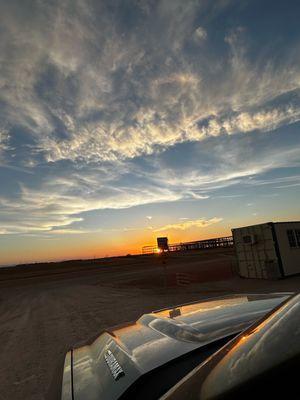 Loving those AZ sunsets over our construction sites