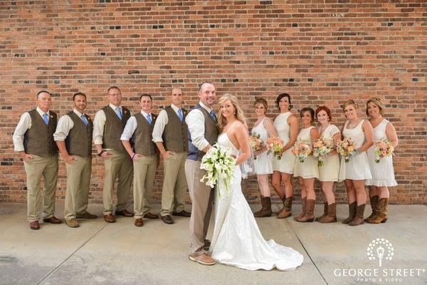 We LOVED our experience with George Street! We used the Atlanta area as our wedding was in Macon, GA at The Blacksmith Shop. Amazing work!