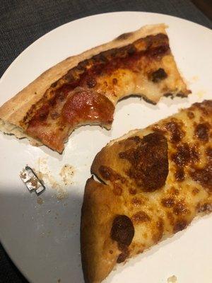 Razor in my pizza