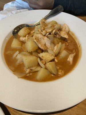 Massaman curry chicken