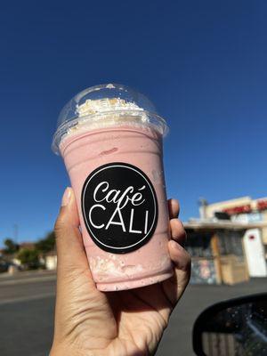 strawberry shortcake frappe