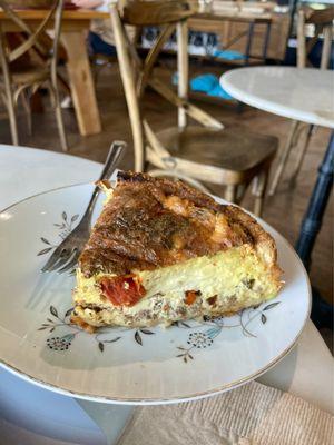 Sausage & Sage Quiche