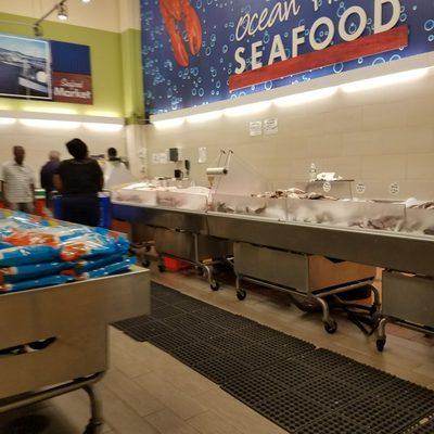 Seafood area