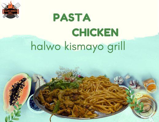 Pasta Chicken grill so testy