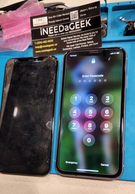 iPhone 11 screen replacement