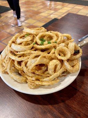 Onion rings...