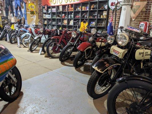 Seaba Station, motorcycle museum