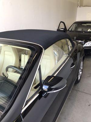 New convertible top installed on a 2011 Bentley!