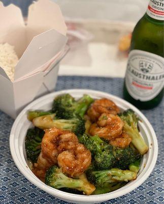 Shrimp with Broccoli