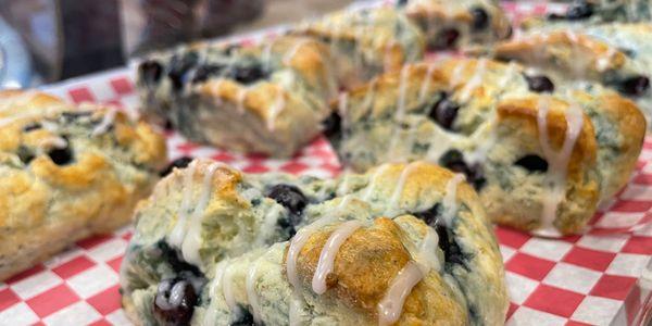 Gluten Free Blueberry Scones