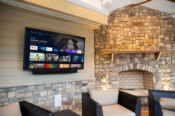 Outdoor TV and Surround Sound