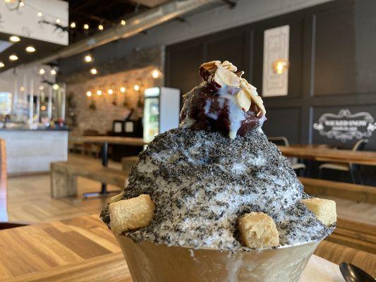 Black Sesame Snow Ice - regular size