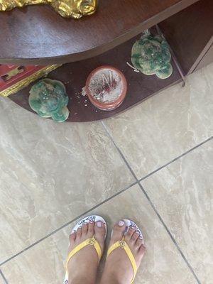 Pedicure: $32.00