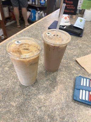 Iced coffee