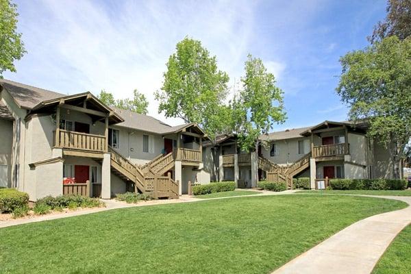 Grass Area located near the Laundry Facility