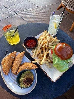 Empanadas & Wag Burger