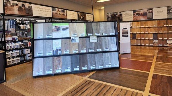 Interior of LL Flooring #1004 - Claymont | Left Side View